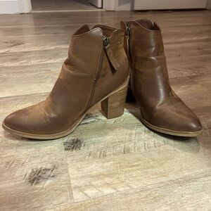 Women’s Distressed Suede Booties